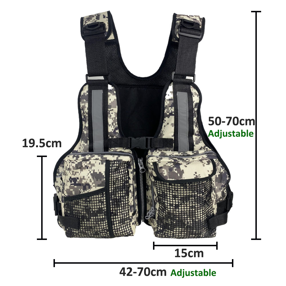 Fishing Vest - Colete de Pesca para Atividades ao