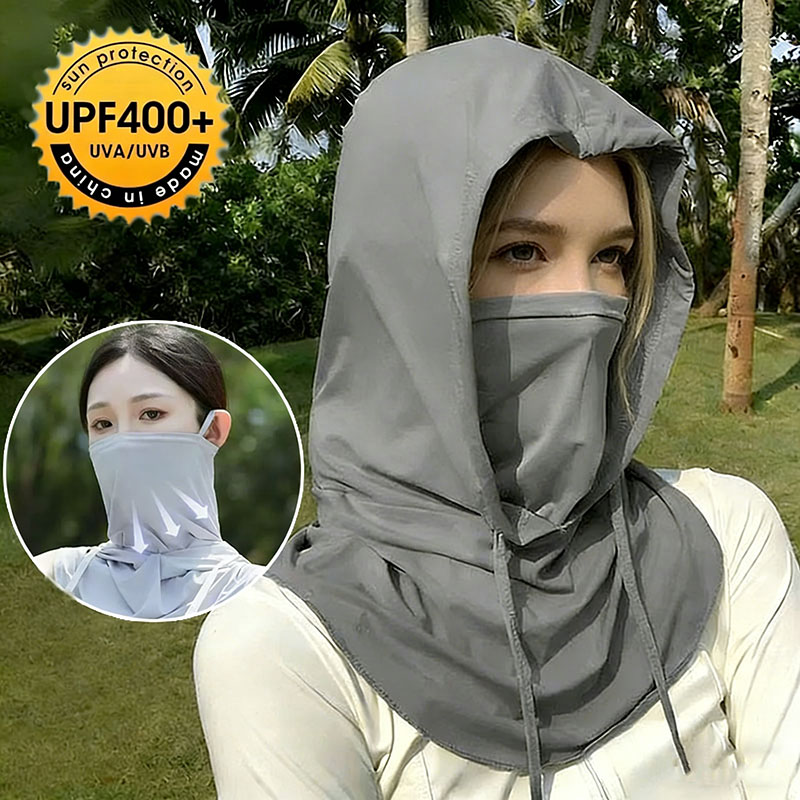 Fishing Hoodie - 1Pc Balaclava Respirável com Proteção Solar
