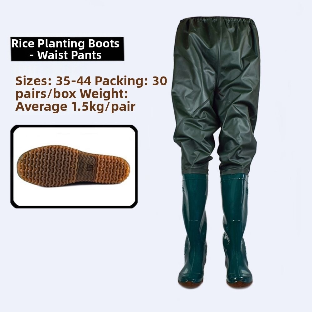 Fishing Pants Waterproof - Novas Calças de PVC Plástico Impermeáveis
