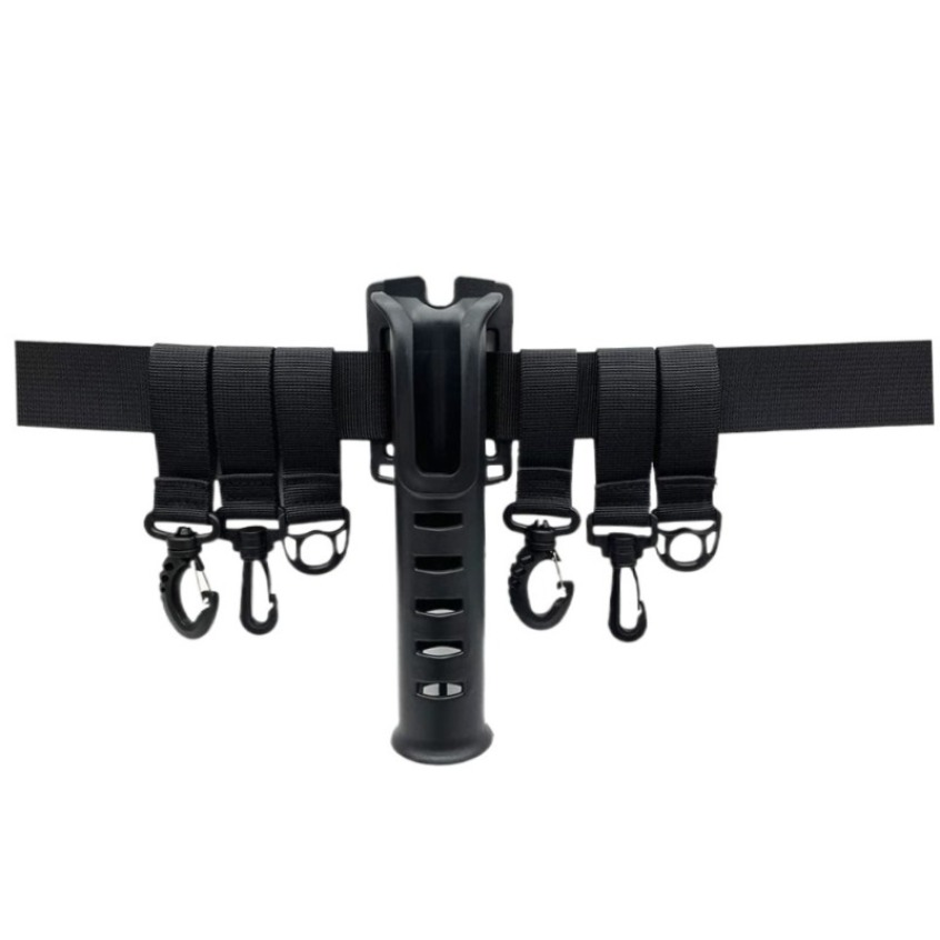 Fishing Belt - Cinto de Pesca Ajustável com Suporte