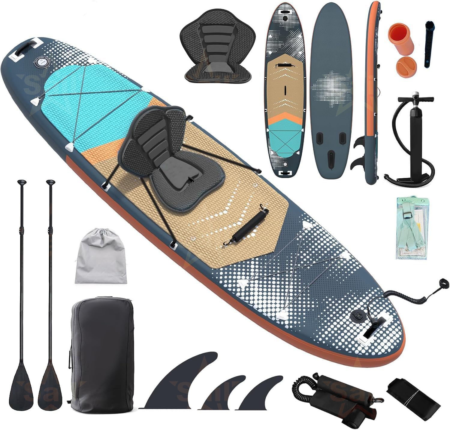 Fishing Backpack - Prancha Inflável Multiuso Stand Up Paddle
