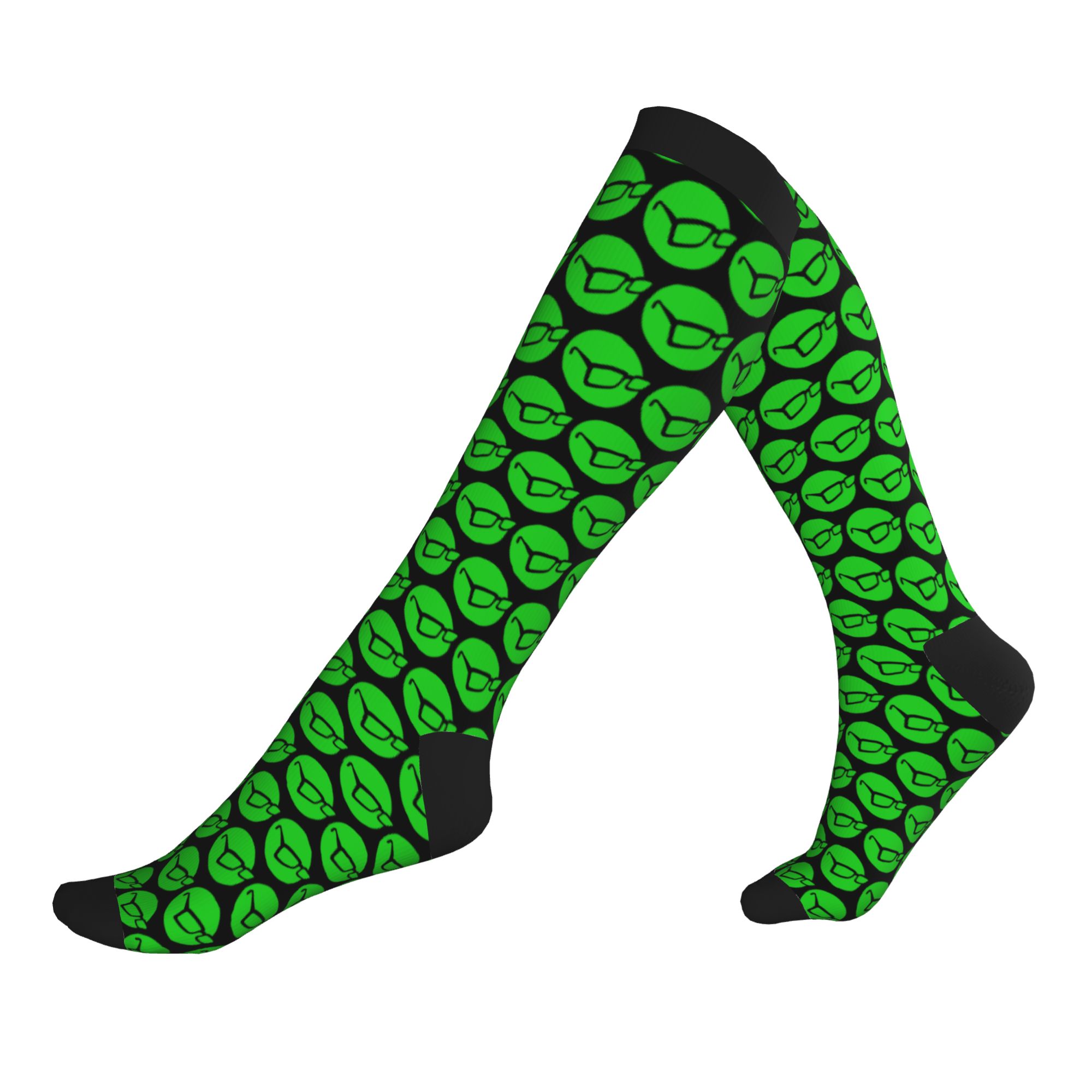 Fishing Socks - Meias Divertidas com Estampa de Logo