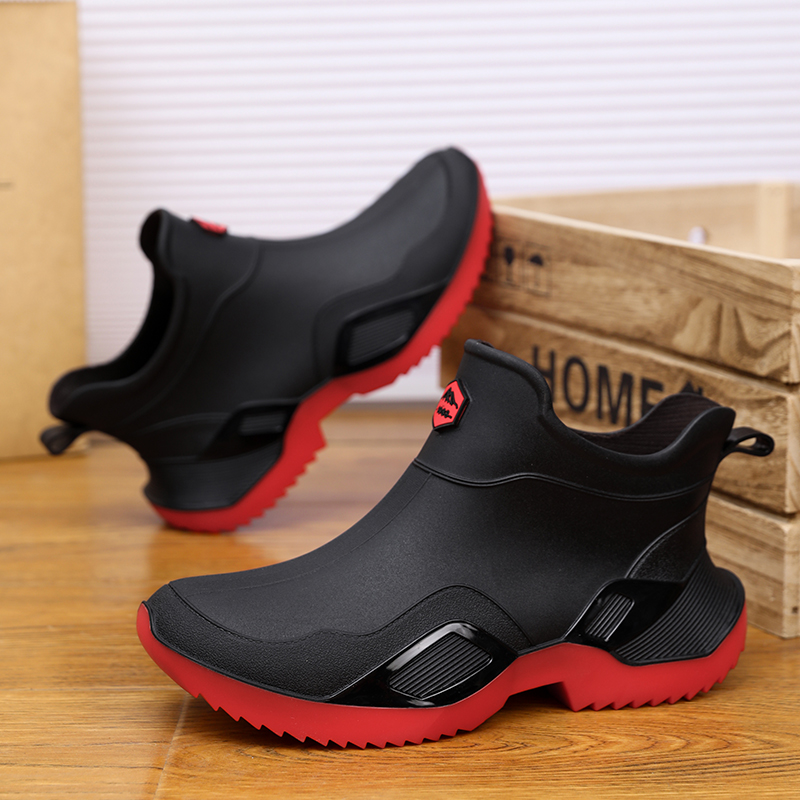 Fishing Boots - Sapatos de chuva para homens, à