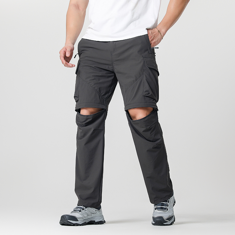 Fishing Pants Waterproof - Calça conversível de caminhada cargo masculina,