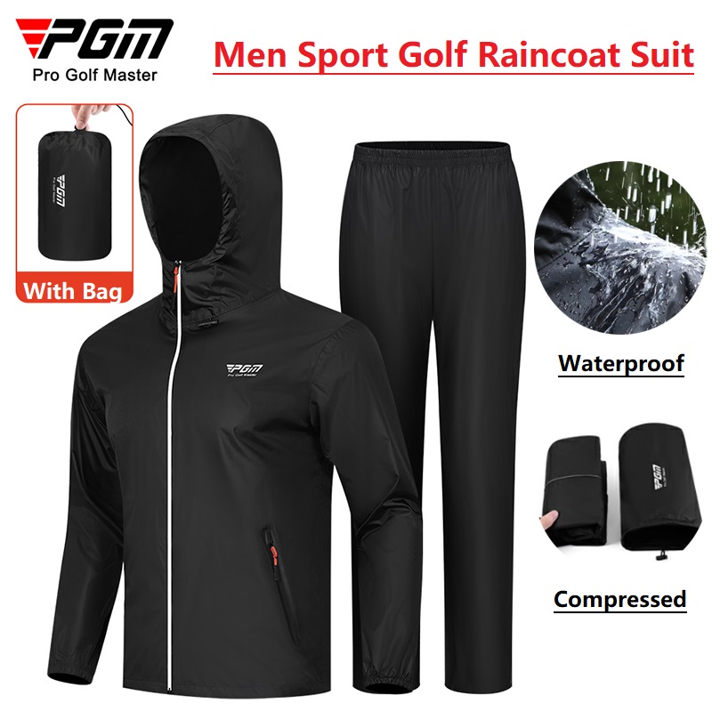 Fishing Rain Suit - Pgm homens capa de chuva de