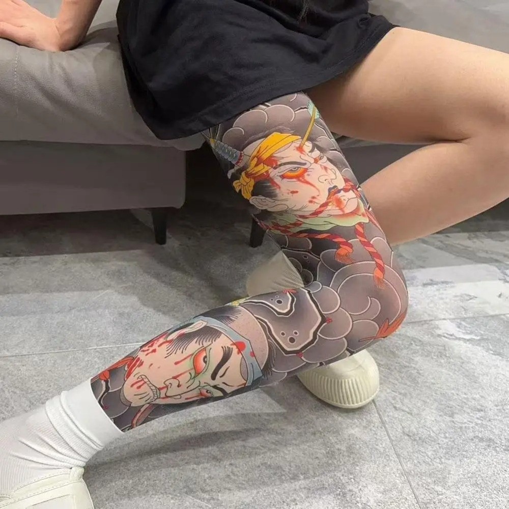 Meias com Estampa de Tatuagem  - Fishing Socks avaliação e preço