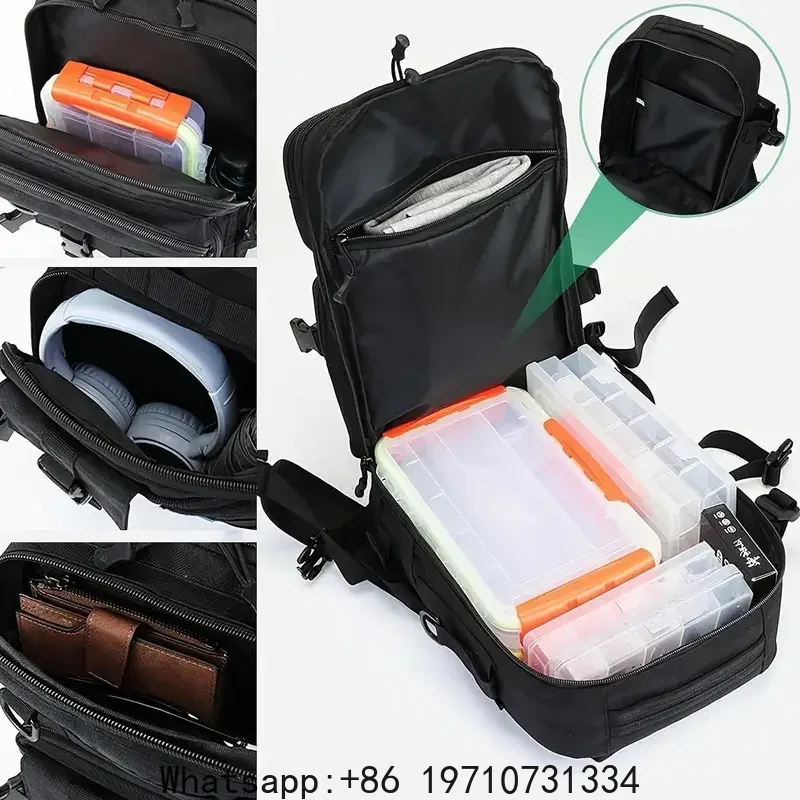 Mochila Impermeável 1000D para - Fishing Backpack avaliação e preço