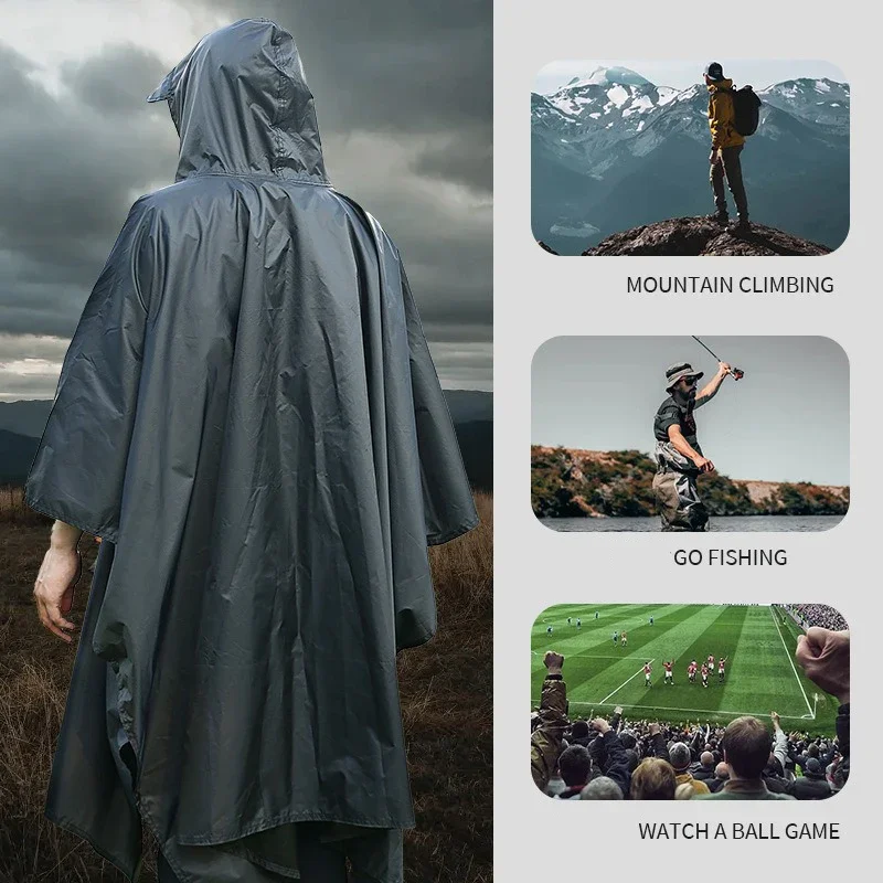 Capa de chuva militar 3 em 1,  - Fishing Rain Suit avaliação e preço