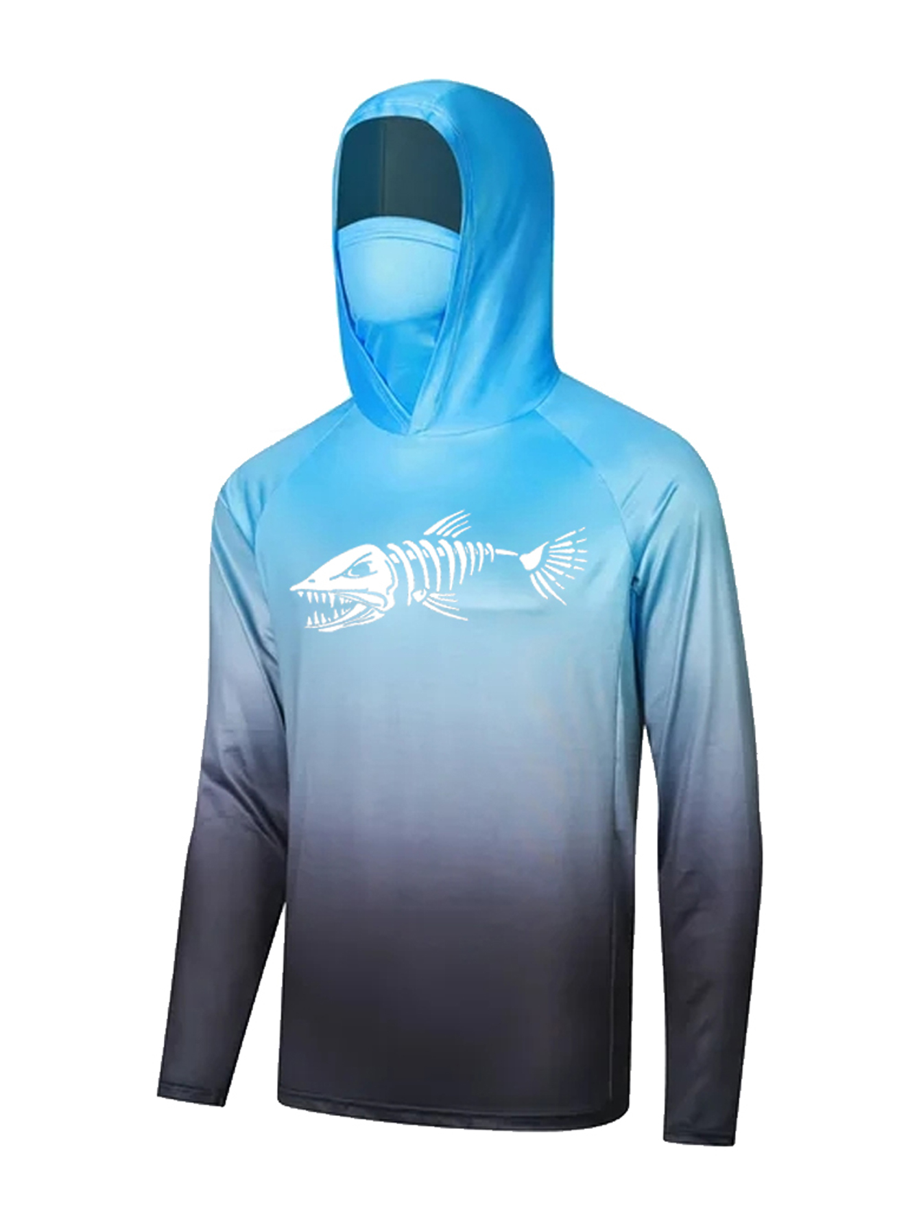 Roupa de Pesca com Capuz UPF 5 - Fishing Mask Sun Protection avaliação e preço