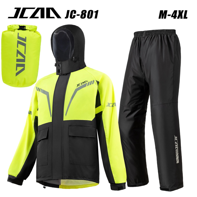 Tempestade motocicleta terno d - Fishing Rain Suit avaliação e preço
