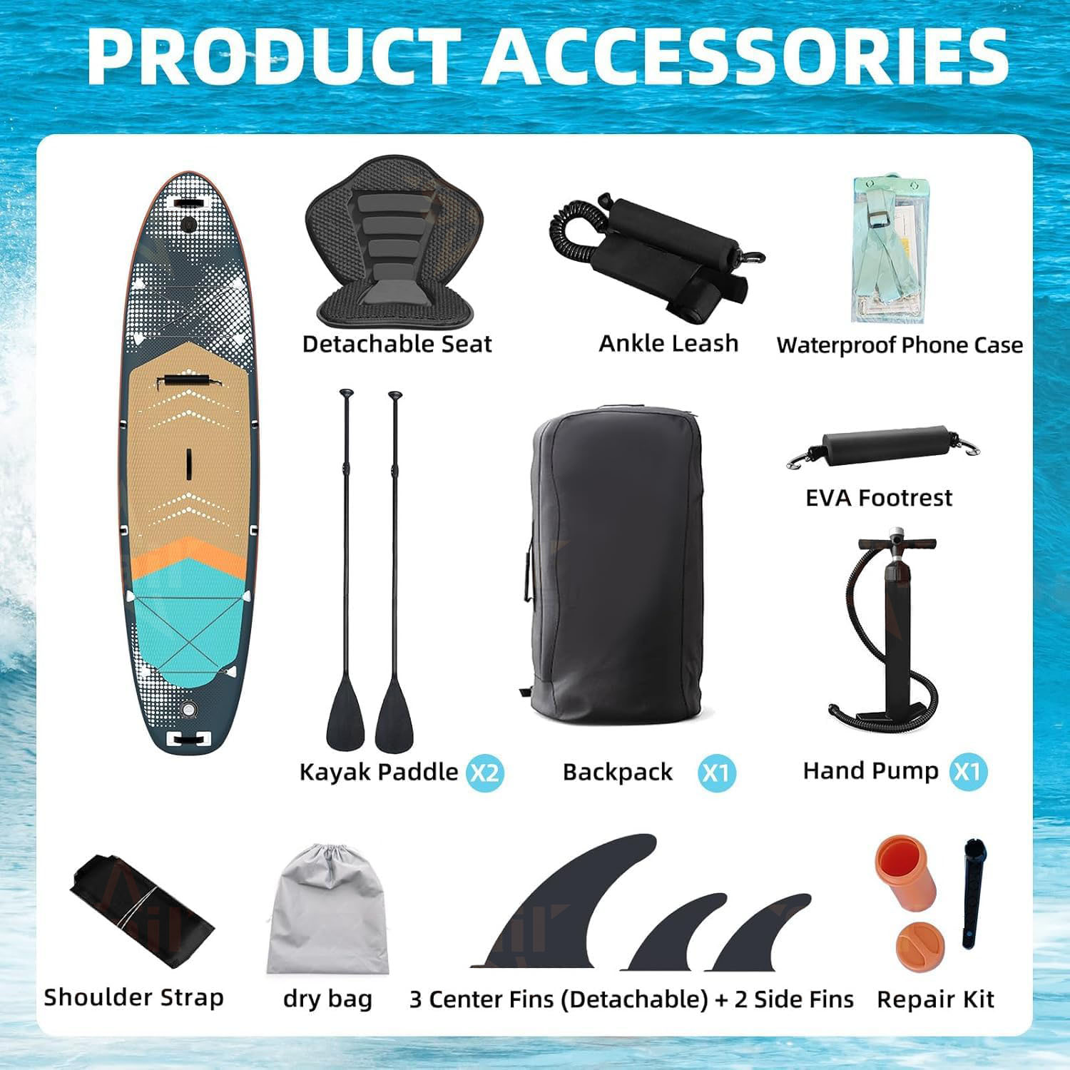 Prancha Inflável Multiuso Stan - Fishing Backpack avaliação e preço