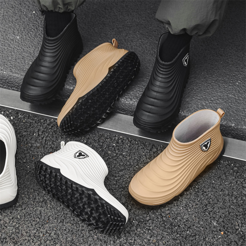 Sapatos de chuva masculinos mo - Fishing Boots avaliação e preço