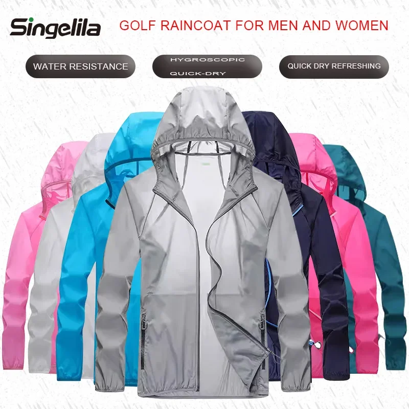 Capa de chuva de golfe jaqueta - Fishing Jacket Waterproof avaliação e preço
