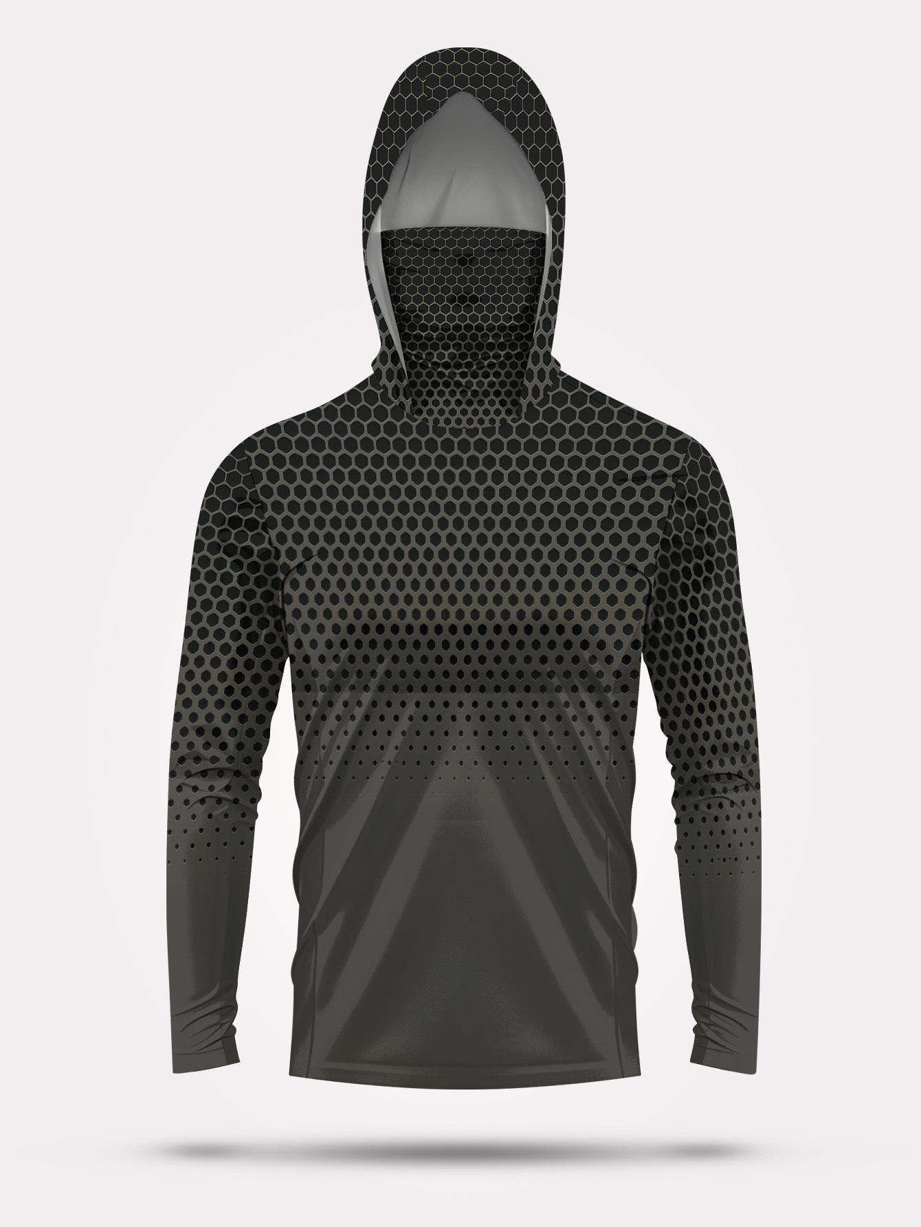 Camisa masculina com capuz par - Fishing Hoodie avaliação e preço