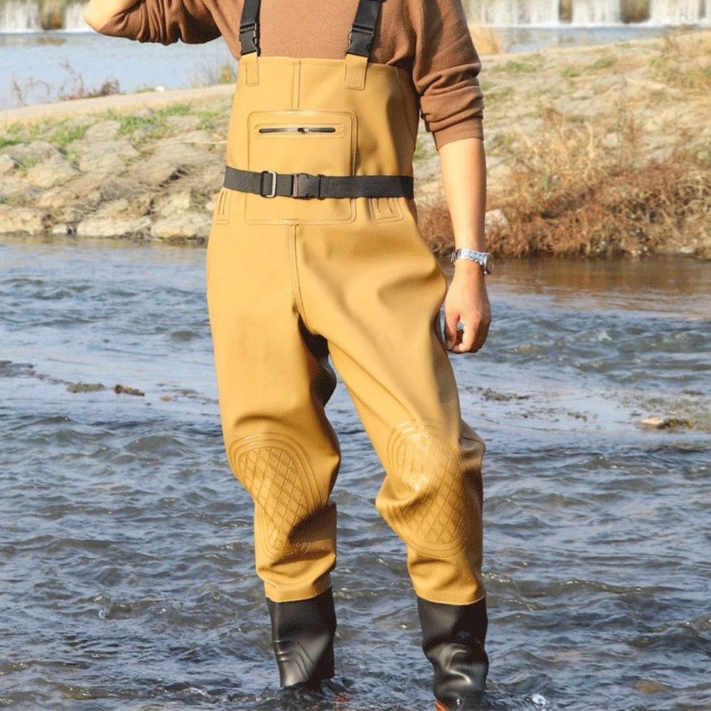 Macacão de Pesca em PVC com Jo - Fishing Waders avaliação e preço