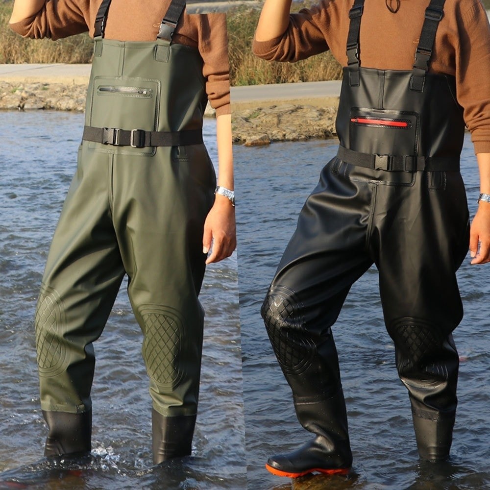 Macacão de Pesca em PVC com Jo - Fishing Waders avaliação e preço