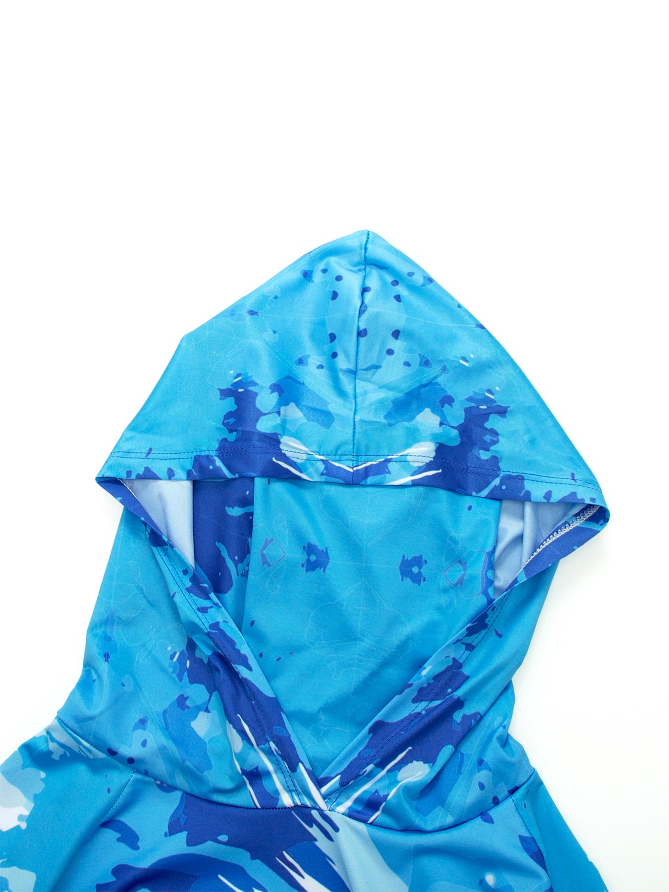 Camisa de Pesca com Capuz UPF  - Fishing Shirt Uv Protection avaliação e preço