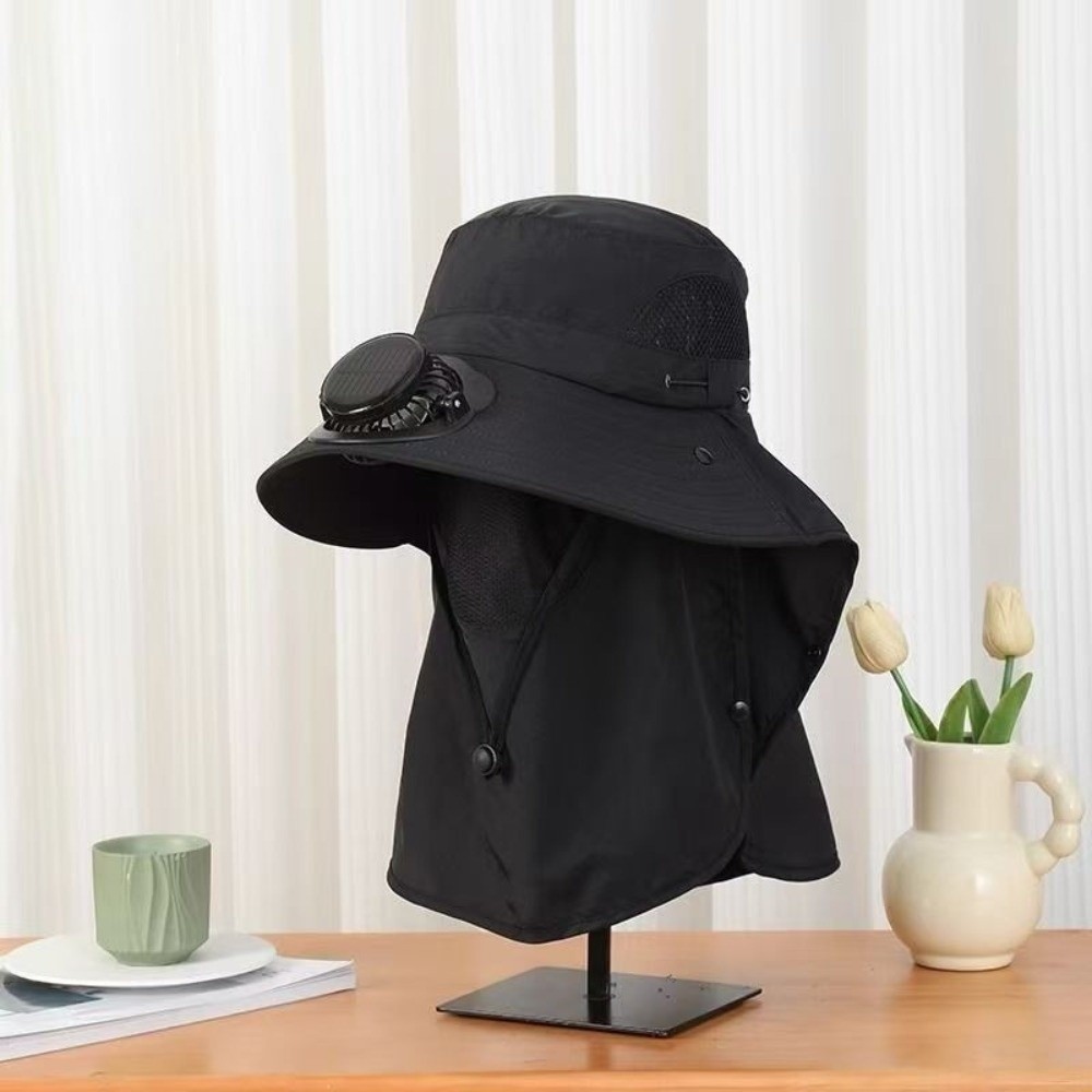 Chapéu com Ventilador Solar Po - Fishing Hat avaliação e preço