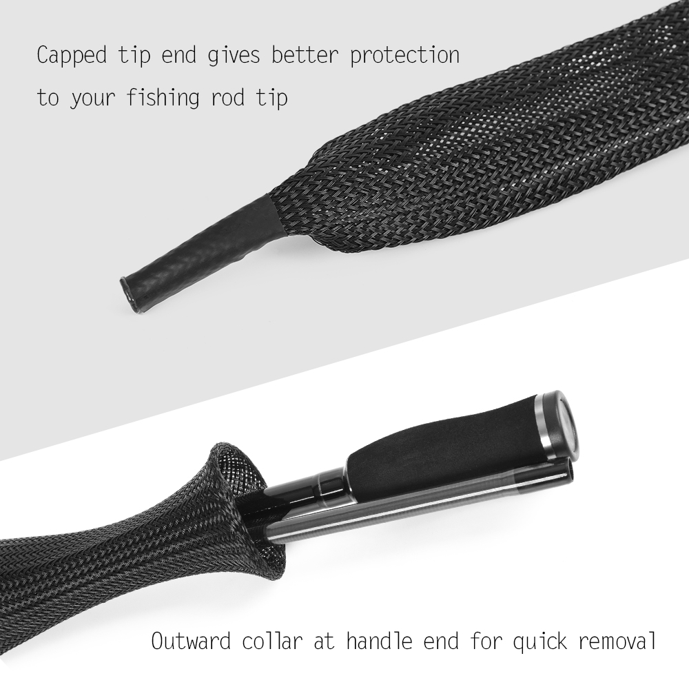 Tubo gancho 190cm vara de pesc - Fishing Socks avaliação e preço